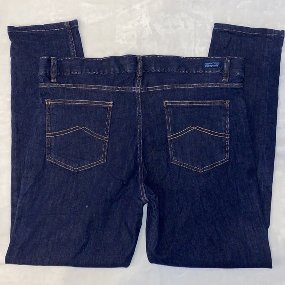 Patagonia Women’s Blue Jeans, 98% Organic Cotton size 32 Slim - Picture 3 of 13